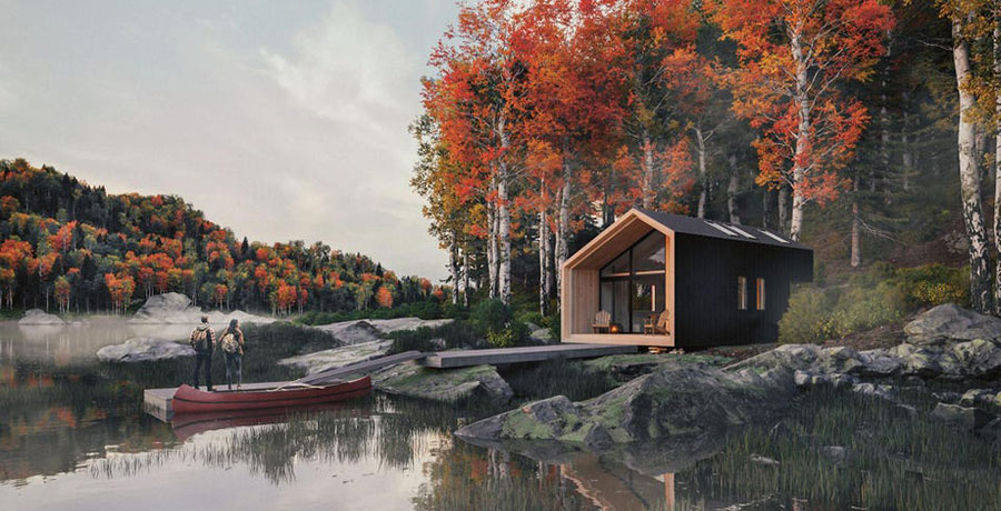 Cabin Rental on Private Lake