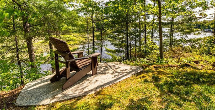 By the lake in Muskoka